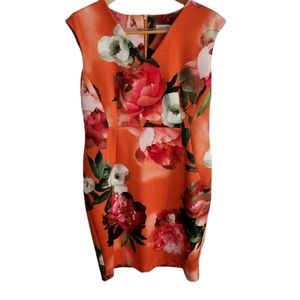 Calvin Klein scuba dress women's 14. Euc.